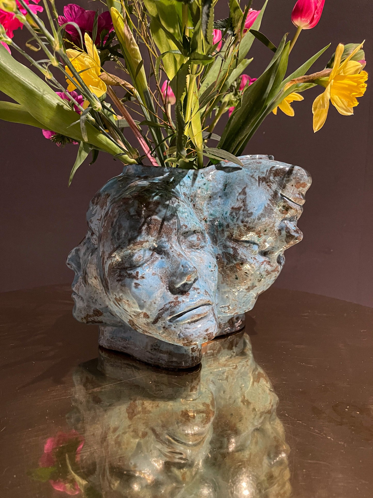 Small Faccia blue
