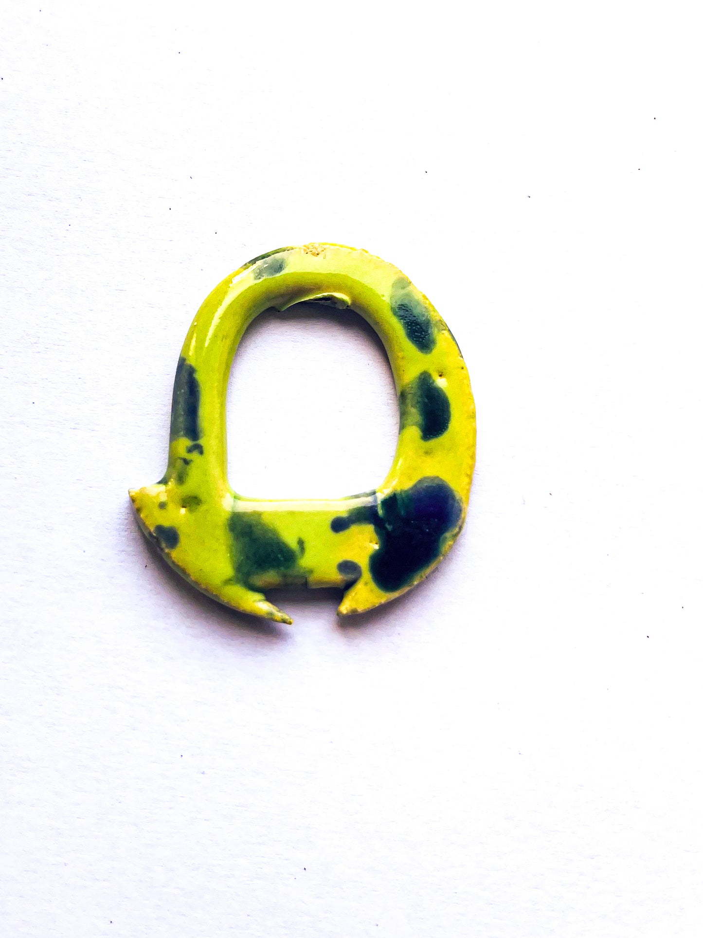 Chain Pendant in light green